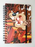 PLASTIC LENTICULAR 3D printing notebook flip animation notepad cover motion 3d