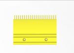 Pitch 9.068 Escalator Floor Plate Yellow Powder Coated Comb Plate In Escalator