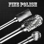 3mm Display M6 Drill G Type Tungsten Carbide Rotary File Carving Burrs
