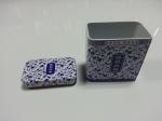 Blue And White Porcelain Box With Cover , Tea Storage / Gift Packaged