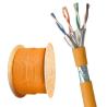 Buy cheap CAT8 FFTP Orange PVC Jacket Cable For 22AWG 40Gbps Data Center Cable from wholesalers