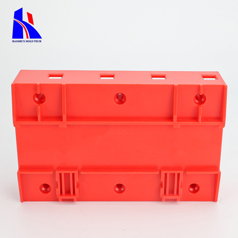 Red Medical Plastic Injection Molding Parts Nylon 11 2316 Steel