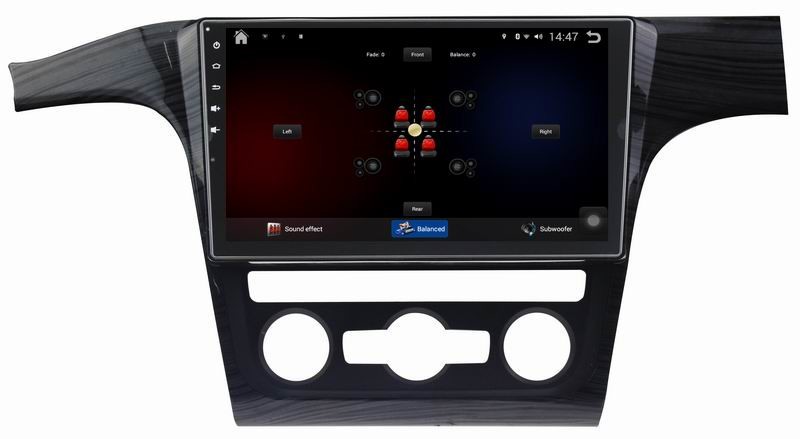 Ouchuangbo HD 1024*600 car dvd video 10.1 inch android 4.4 for Volkswagen Passat with pure android 4.4 gps navigation