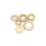 Easy to store high quality durable novel unique wooden toy ring