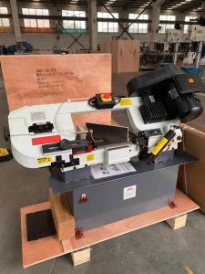 Wholesale Single Column Semi Automatic Hydraulic Bandsaw Machine Scissors Type from china suppliers