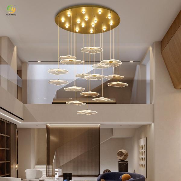 JYLIGHTING Modern Simple Light Luxury Nordic Style High-end Bedroom Villa Duplex