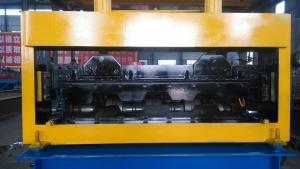 Wholesale Aluminum Galvanized Floor Deck Roll Forming Machine Width With Pre - Cutting from china suppliers