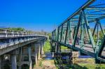 Material Steel AISI Temporary Bridge Structures For Car