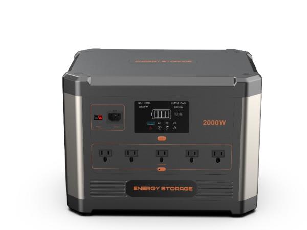 1500w Peak 3000w Outdoor Portable Power Station Cycle Life >2000 1536Wh