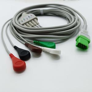 Wholesale DB12pin Datascope ECG Cables And Leadwires 5leads ISO13485 from china suppliers