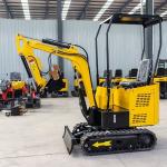 Euro V Engine Crawler Hydraulic Excavator Mini Crawler Excavator ISO9001