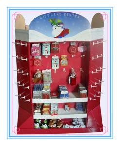 Wholesale Custom design Christmas tree display stand for Christmas gifts promotion from china suppliers