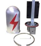 OPGW Joint Fiber Optic Closure 24 Core 2 In 2 Out Acid Proof Termination Box