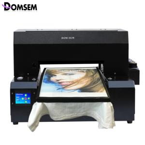 Wholesale Automatic Flatbed T Shirt Printing Machine High Resolution 6 Colors Channels from china suppliers
