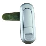 Electrical Control Panel Paddle Latch Lock , Zinc Alloy Swing Door Latch