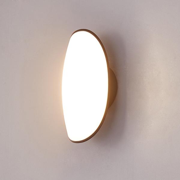 Waterproof IP65 acrylic 12W outdoor lighting fitting external wall lamp wall