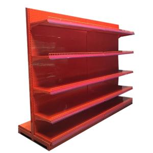 Wholesale Factory Custom Size Color logo orange supermarket shelf pharmacy shelving rack gondola shelf from china suppliers