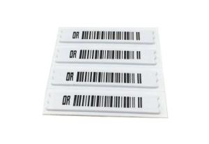 China Wholesale Security Eas 58KHz Soft Label Plastic DR Barcode Security AM Soft Label for Wine Bottle-s003 on sale