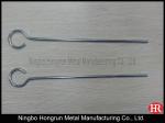 23cm steel roundwire tent pegs