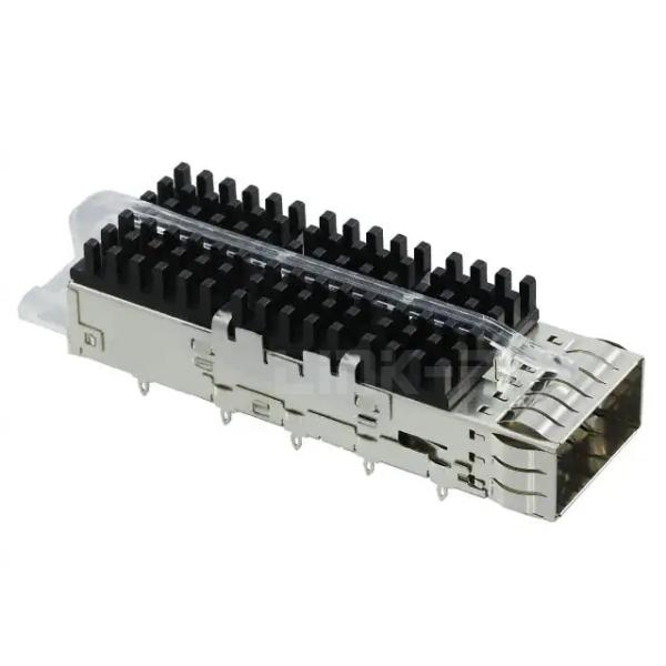 2170705-5 ZQSFP+ Cage with Heat Sink Connector TE Pluggable I/O Connectors &