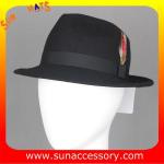 4190369 Sun Accessory customized winner England style fashion wool felt fedora