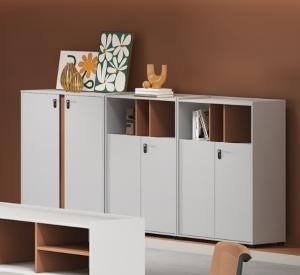 Wholesale High Quality Office Furniture Cabinets Filling Cabinet Wooden File Office Storage With Drawers from china suppliers