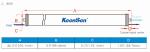 High Salt Rejection 4040 RO Membrane Low Fouling Brackish RO Membranes For