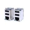 Buy cheap RJ45 Magnetic Jack Dual USB 2.0 Ethernet from wholesalers