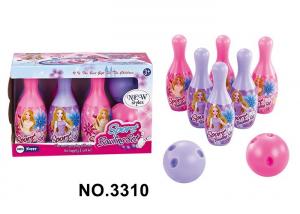 China Colorful Plastic Indoor Girls Kids Sports Toys Children's Bowling Ball Set on sale