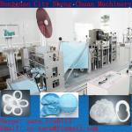 Automatic Colorful Disposable Bouffant Cap Making Machine