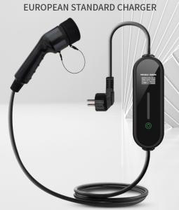 Wholesale 7kw 32a home electric charger station evse ev charging cable portable type 2 ac ev charger with european plug from china suppliers