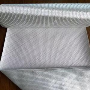 Wholesale Strong Fiberglass +45/-45° Biaxial Fabric For Reinforcement Wet Out Resin With Polyester Tissue from china suppliers