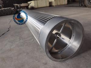 Wholesale Stainless Steel 316L Vee Shaped Wire Wedge Wire Screen Pipe from china suppliers