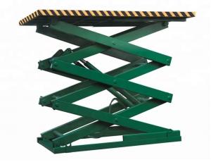 Wholesale 8m Height Stationary Hydraulic Single Scissor Lift Platform from china suppliers