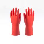 Food grade oil unlined nitrile gloves resistant to chemicals used in the latex