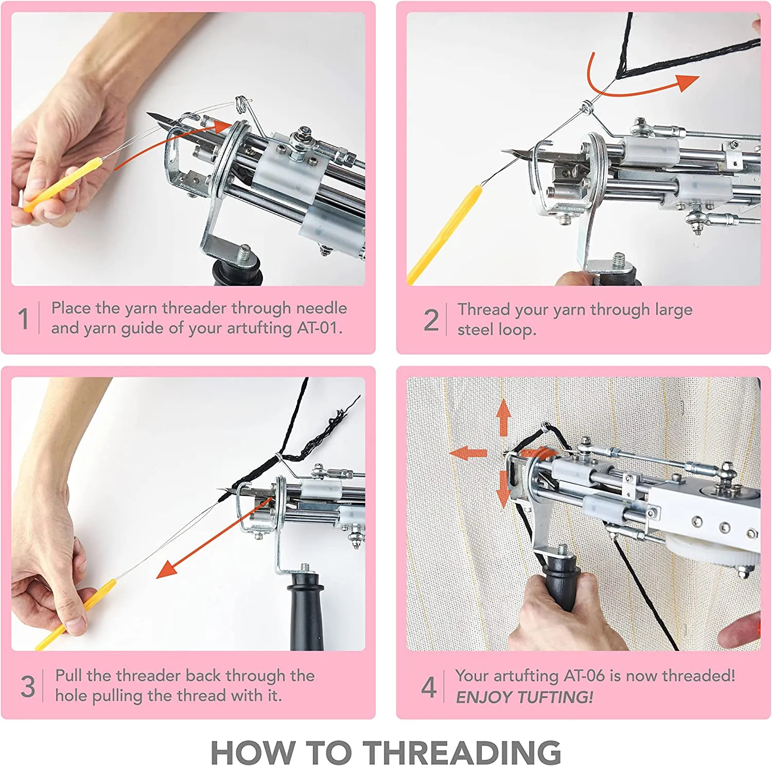 Electric Carpet Tufting Gun Hand Tufting Gun Machine For Carpets Electrical Gun