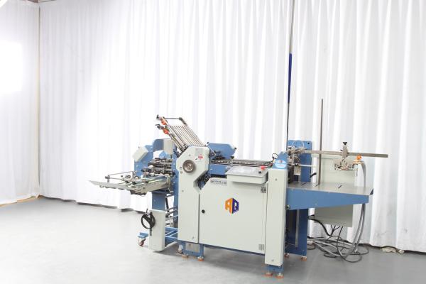 Industrial Commercial Paper Folding Machine With Knife Folder 180m / Min High
