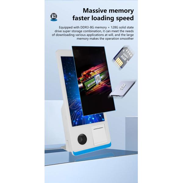 15.6 Inch Win 7/10 All-in-One Touch Screen Smart POS Machine with SDK Function and 58mm Printer Shopping Mall Application