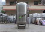 Sanitary 3mm Vertical Beverage Storage Tank With Wheel Agitator
