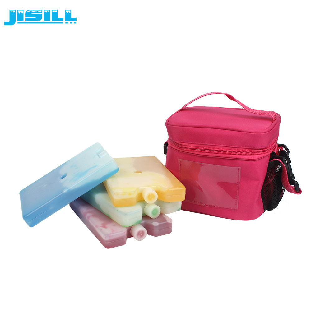 Food Grade Customizable Plastic Reusable Ice Packs 15x10x2cm Easy To Clean