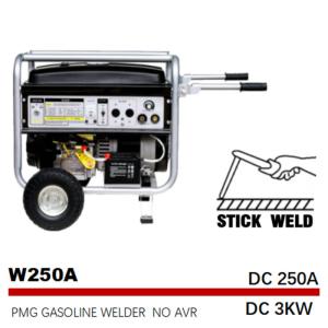 Wholesale 3KW Stick Welding Generator Electric Start 250A Stick Welder Gas Powered from china suppliers