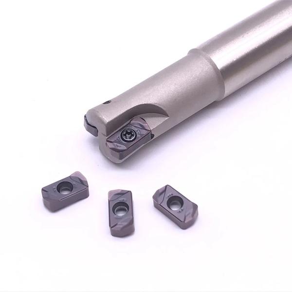 Steel and Stainless Steel High Feed Milling Inserts LNMU Inserts with PVD/CVD Coating