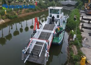 Wholesale Garbage Collection Boat Trash Skimmer Boat For River Lake Sea Port Cleaning from china suppliers