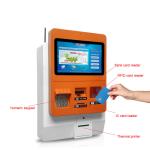 Space Saving Wallmount Touchscreen Kiosk 11" - 21" LCD Landscape Display