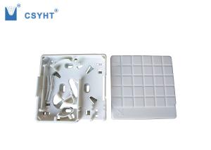 Wholesale 2 port wall fiber optic outlet plastic material used in FTTH project from china suppliers