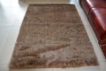Wool/ Fleece Shaggy Carpet - Polyester Rug- Noble and classic Fox color 1700g