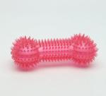 Customize Pink Plastic Toy Dog Bones ODM Service BSCI Certification