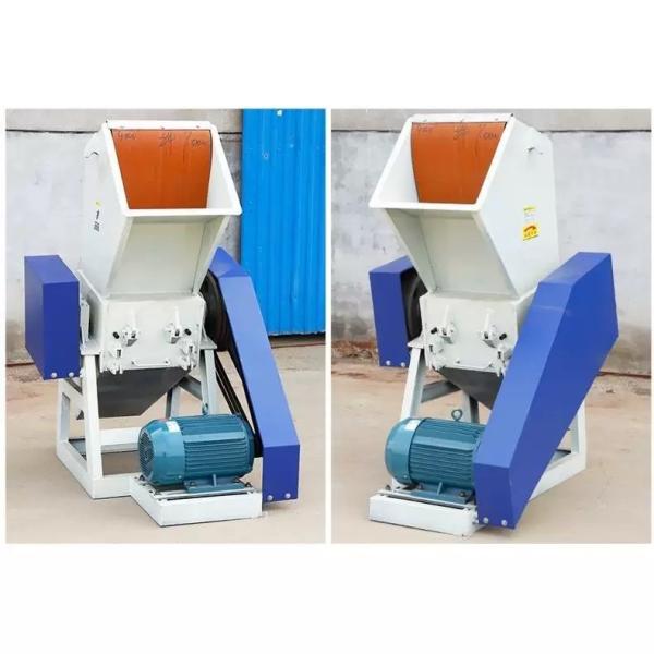 Stainless Steel 6 Blades Plastic Crusher Machine with 8-18mm Screen Mesh 22kw