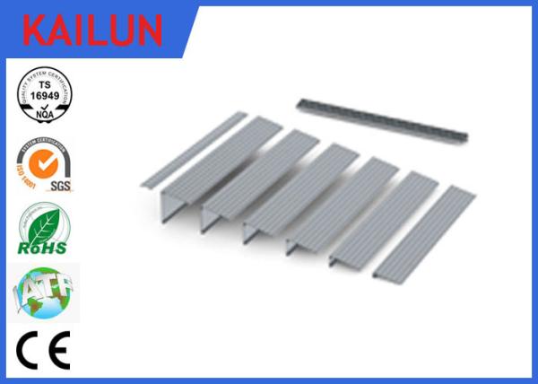 Anodized Anodised Aluminium Angle , 6000 Series Aluminium Edging Strip 38 * 25