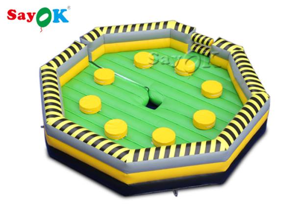 Inflatable Backyard Games 6m Crazy Inflatable Meltdown Machine Meltdown Wipeout